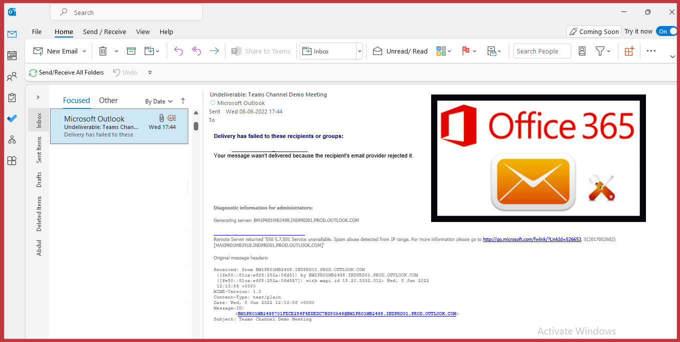 Inoltro Esterno Office 365: Configurazione e Risoluzione Problemi